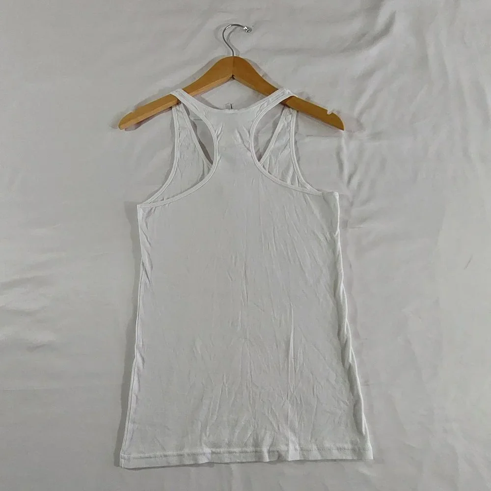 American Apparel Sheer Rib Racerback Tank Top - Picture 3 of 3